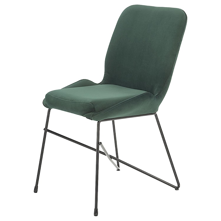 Krzesło tapicerowane Instours zielone