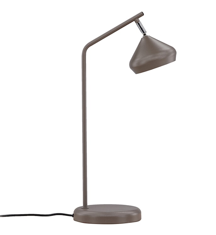 Lampa stołowa Isaberg 52 cm jasnobrązowa 
