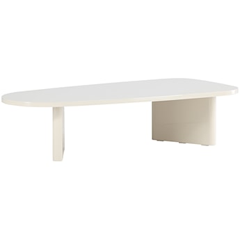 Stolik kawowy Ritony 130x65 cm jasnobeżowy