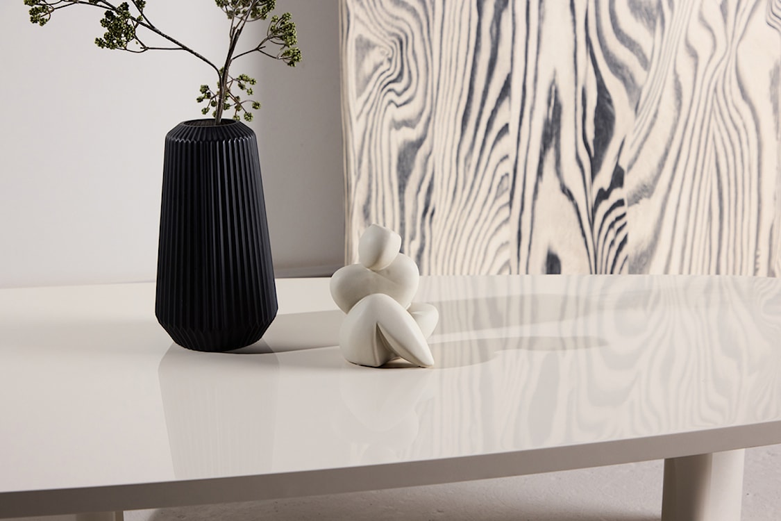 Stolik kawowy Ritony 130x65 cm jasnobeżowy  - zdjęcie 3