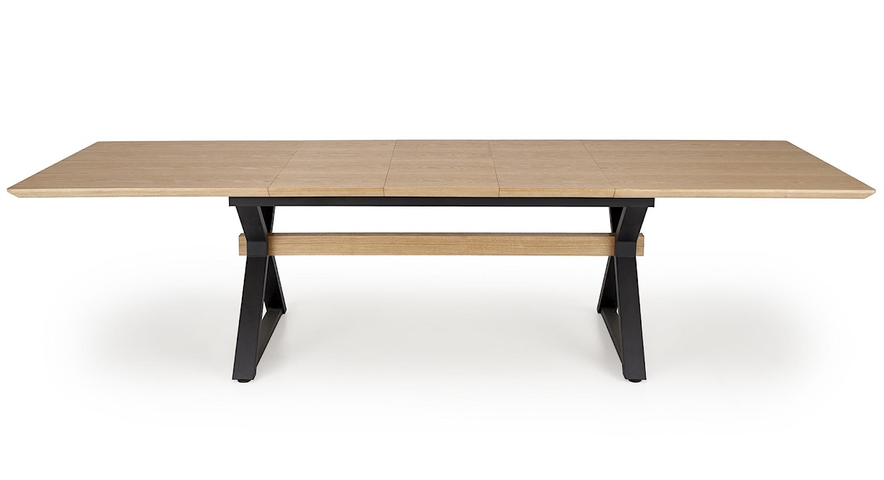 Stół rozkładany Rigally 180-300x100 cm dąb naturalny  - zdjęcie 13