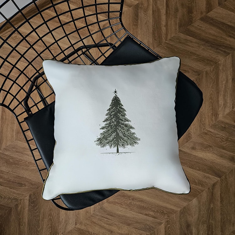 Poszewka XMAS 40x40 cm choinka 