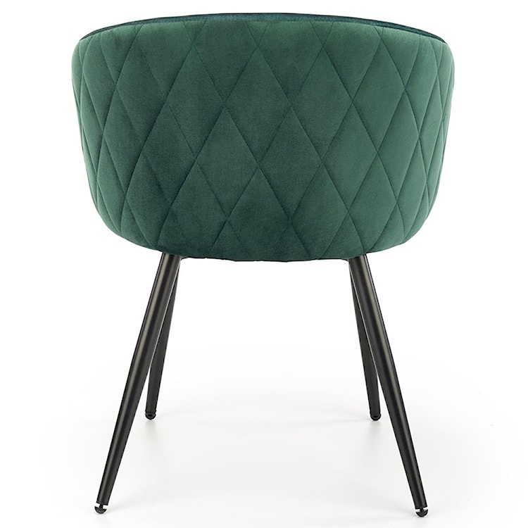 Krzesło tapicerowane Meadrang zielone  - zdjęcie 5