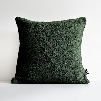 Poszewka Boucle 40x40 cm zielona
