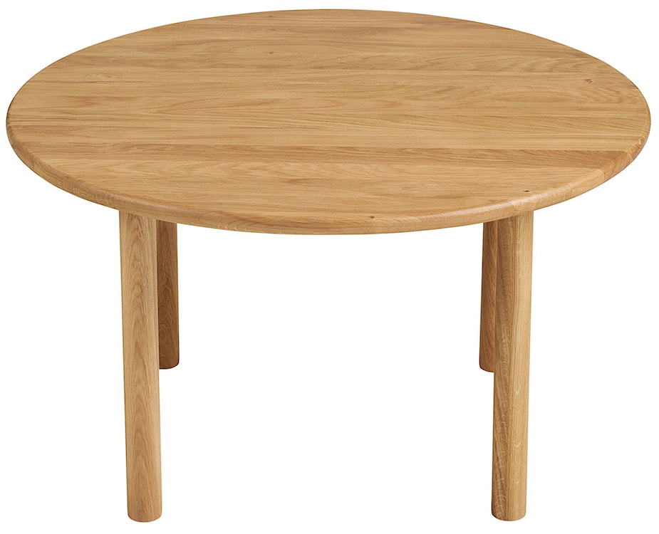 Stolik kawowy Terizes okrągły 70 cm dąb naturalny  - zdjęcie 5