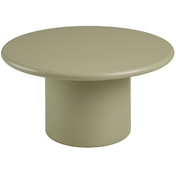 Stolik kawowy Nagano okrągły 80 cm zielony mat