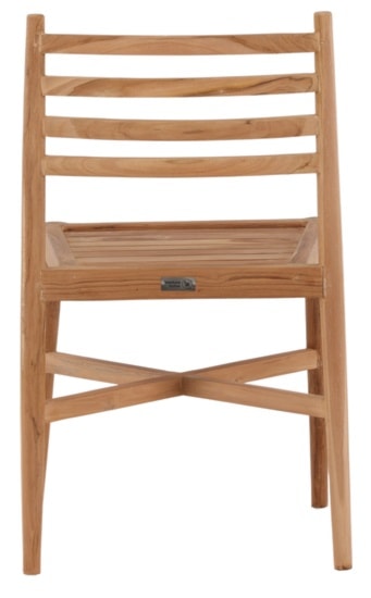 Krzesło ogrodowe Koyoo z drewna tekowego  - zdjęcie 4