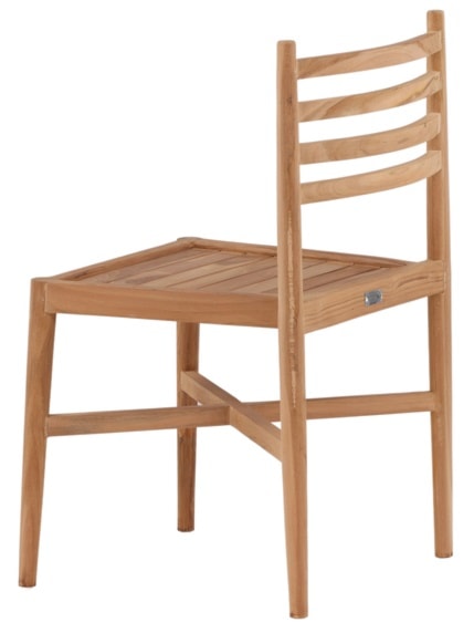 Krzesło ogrodowe Koyoo z drewna tekowego  - zdjęcie 7