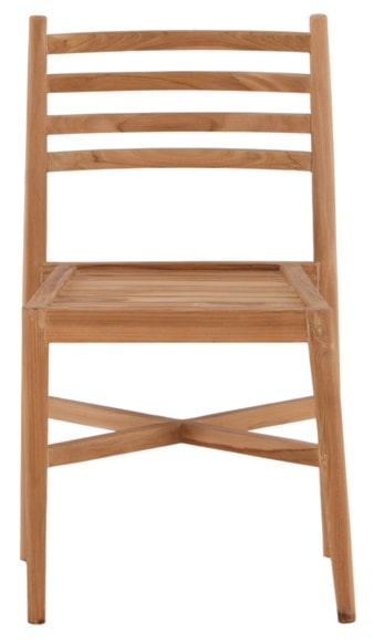 Krzesło ogrodowe Koyoo z drewna tekowego  - zdjęcie 8