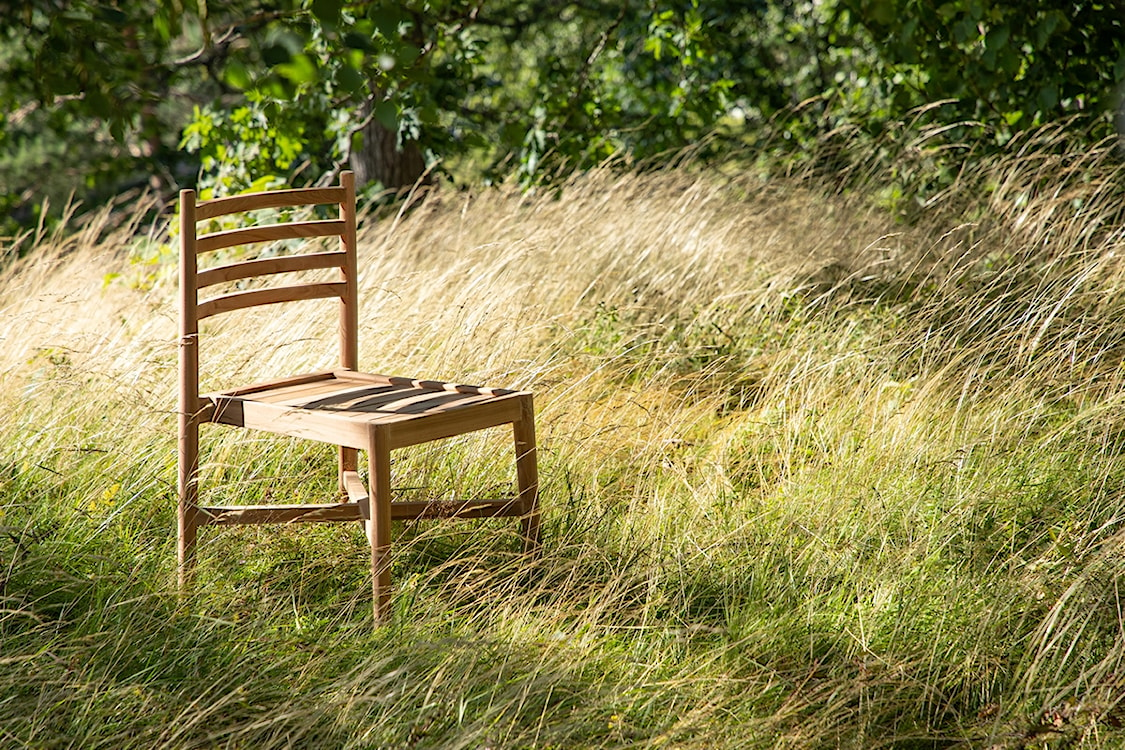 Krzesło ogrodowe Koyoo z drewna tekowego  - zdjęcie 11