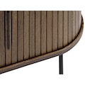 Szafka RTV Gativel 120 cm dąb palony  - zdjęcie 9