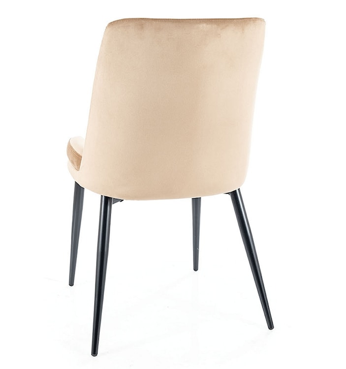 Krzesło tapicerowane Fiellian beżowy velvet  - zdjęcie 2
