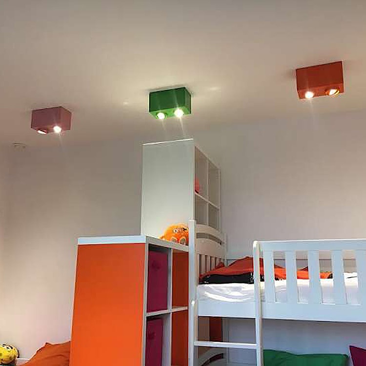 Lampa sufitowa Boxie x2 LEGO zielona  - zdjęcie 2
