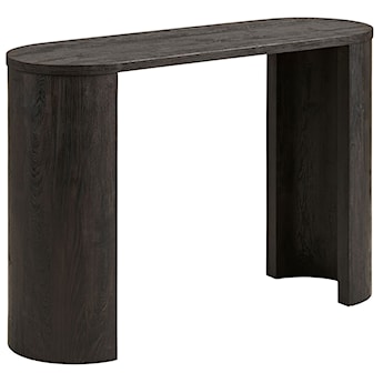 Konsola Bibione 114 cm ciemnobrązowa