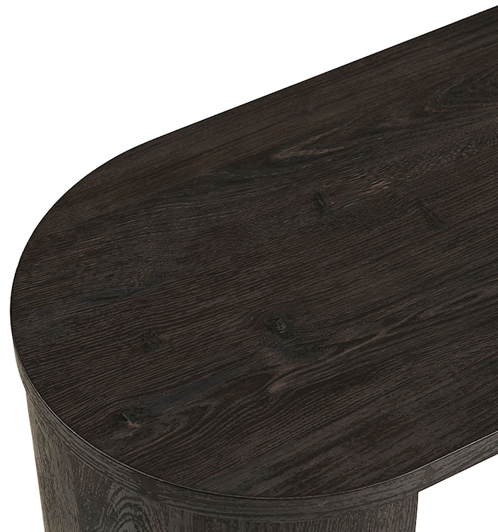 Konsola Bibione 114 cm ciemnobrązowa  - zdjęcie 5