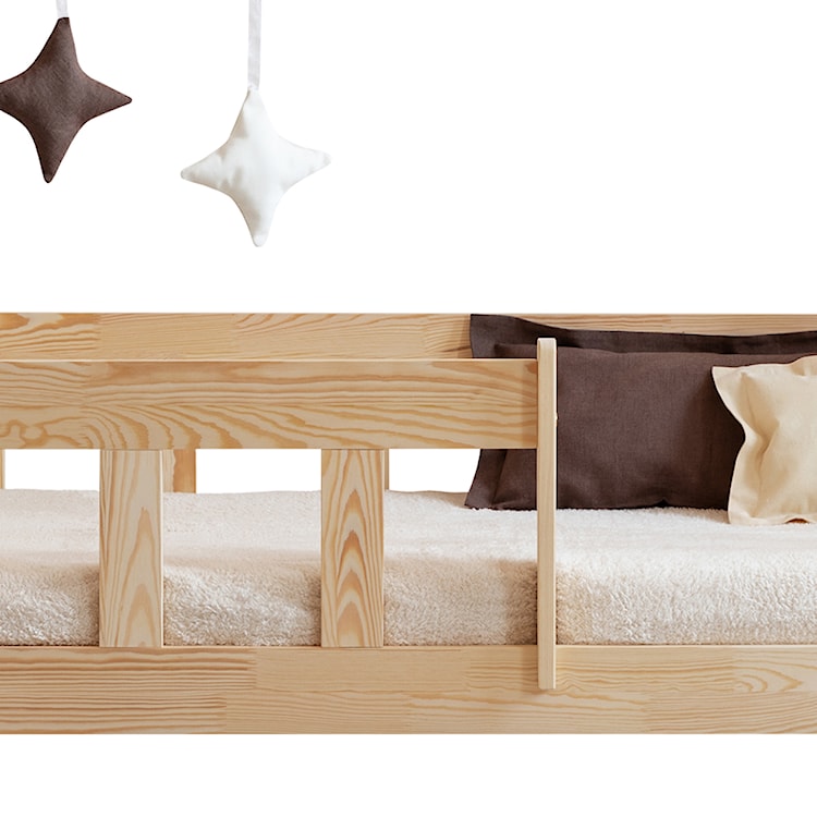 Łóżko Mallory domek dziecięcy z drewna 80x140 cm  - zdjęcie 7