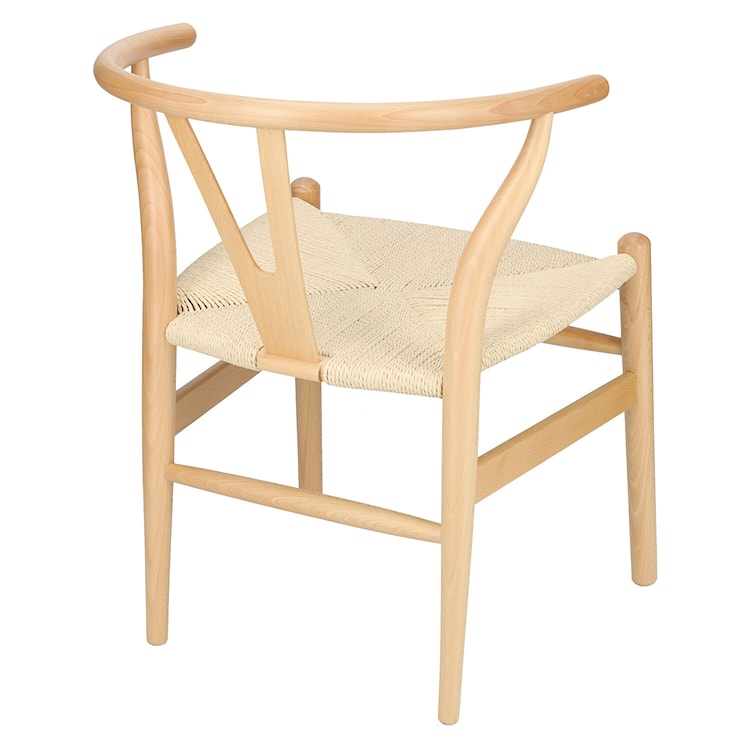 Krzesło drewniane Draak naturalne  - zdjęcie 4