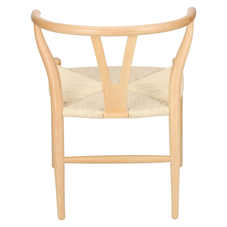 Krzesło drewniane Draak naturalne  - zdjęcie 3