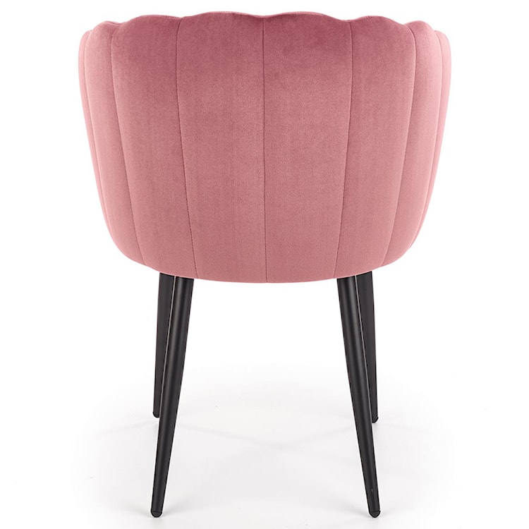Krzesło tapicerowane Baltip różowe  - zdjęcie 4