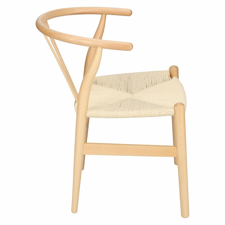 Krzesło drewniane Draak naturalne  - zdjęcie 6