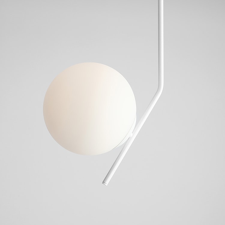Lampa wisząca Pipeally 64 cm biała  - zdjęcie 2