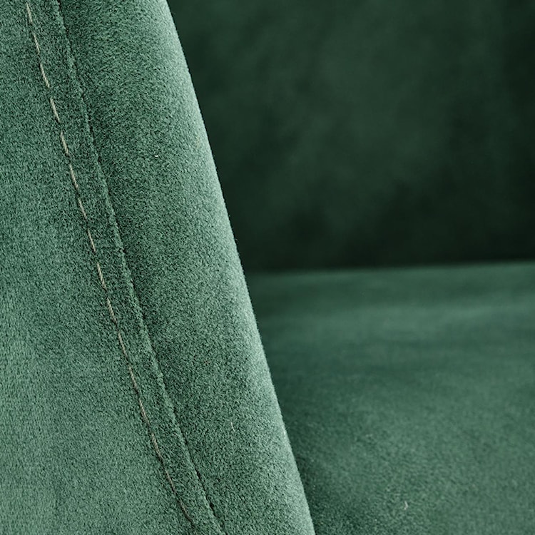 Krzesło tapicerowane Foggles zielone  - zdjęcie 8