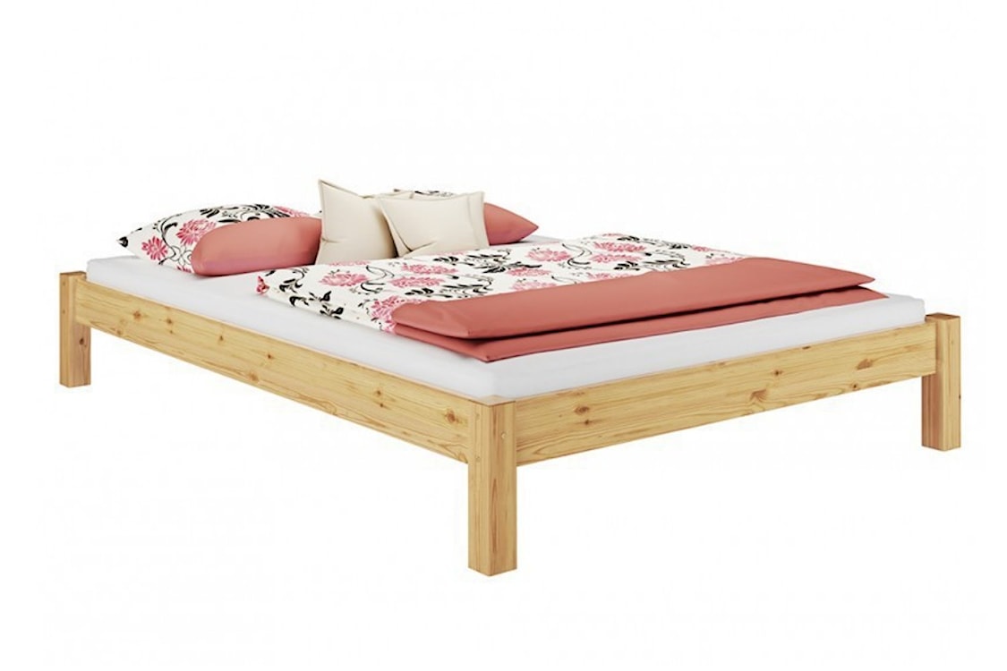 Łóżko drewniane Latteria 180/200 Bejca biała  - zdjęcie 6