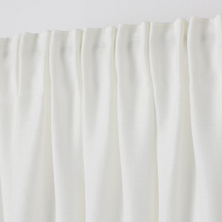 Zasłona na taśmie marszczącej Ereless 280x140 cm ecru  - zdjęcie 5