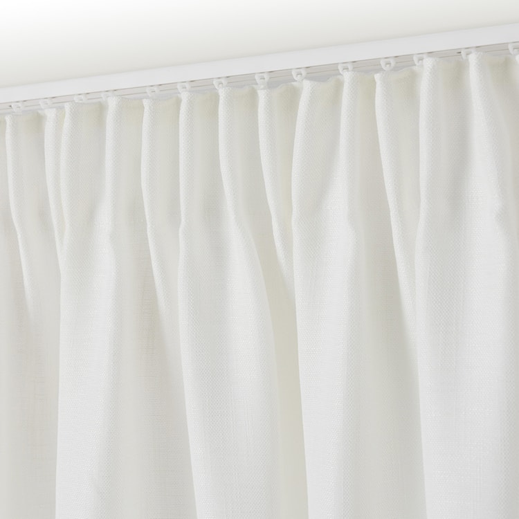 Zasłona na taśmie marszczącej Ereless 280x140 cm ecru  - zdjęcie 6