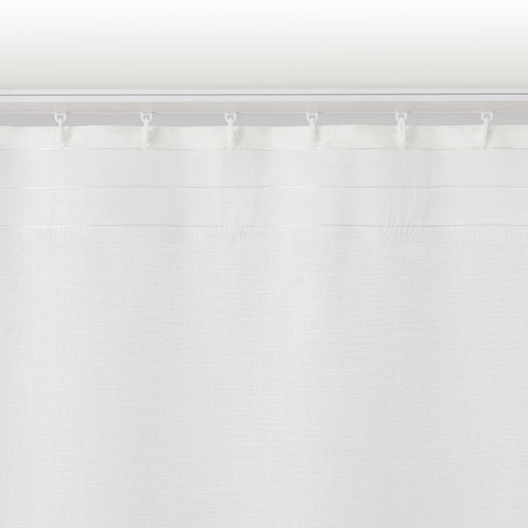 Zasłona na taśmie marszczącej Ereless 280x140 cm ecru  - zdjęcie 9