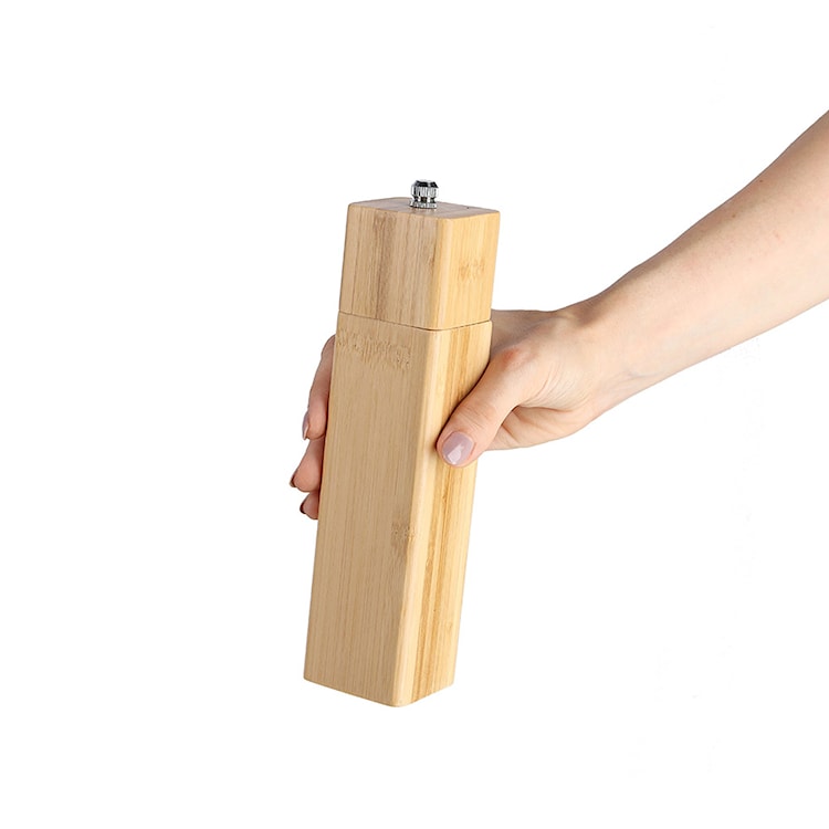 Młynek do soli/pieprzu Vouarm 22 cm bambus  - zdjęcie 4