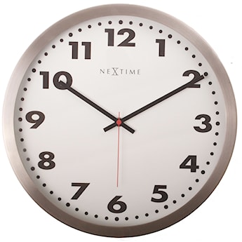 Zegar ścienny Arabic 25 cm biało-brązowy