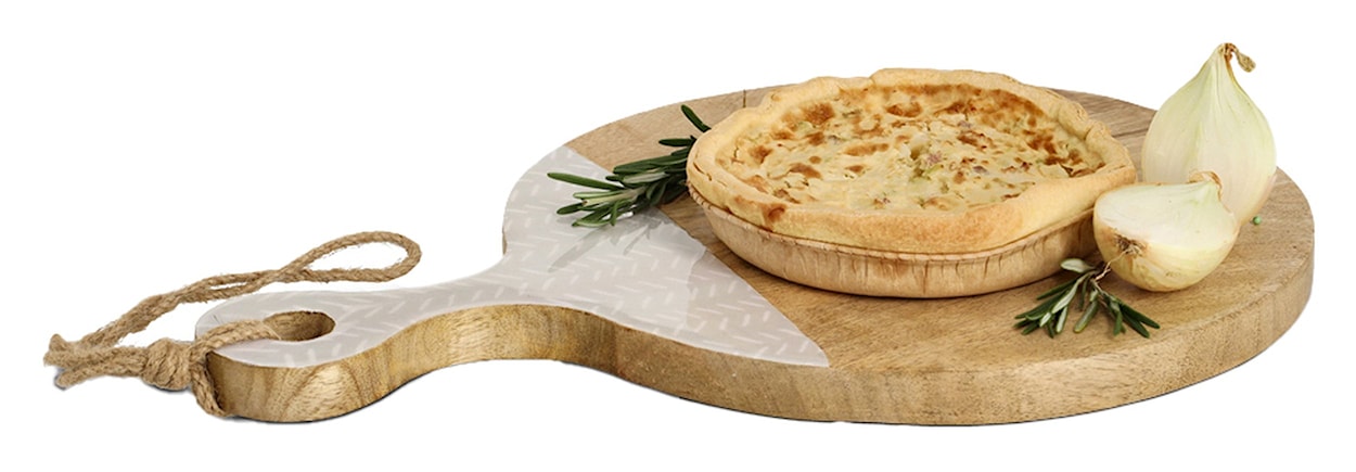 Deska do krojenia Cherrey drewno mango beżowa  - zdjęcie 3