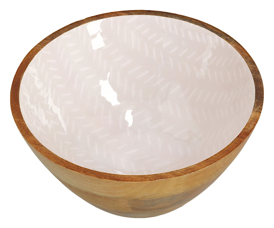 Miska Cherrey 25x13 cm drewno mango beżowa  - zdjęcie 3