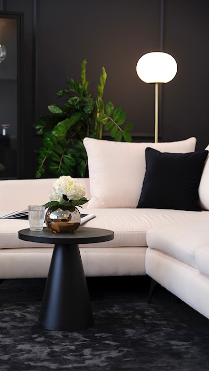 Lampa podłogowa Alton 150 cm na złotej podstawie  - zdjęcie 6