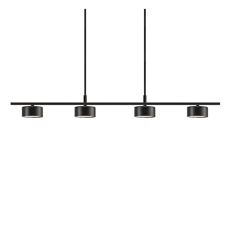 Lampa wisząca Clyde x4 czarna 89,6 cm  - zdjęcie 4