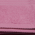 Ręcznik do kąpieli Bainrow 70/140 cm różowy  - zdjęcie 5