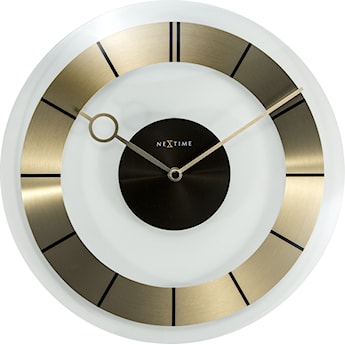 Zegar ścienny Retro 31 cm złoty