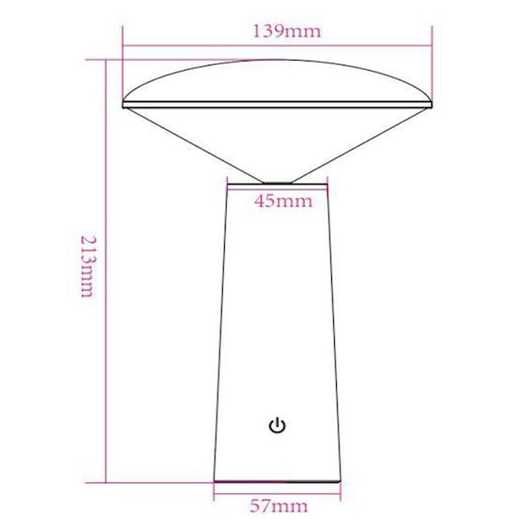 Lampa ogrodowa Jive LED czarna  - zdjęcie 7