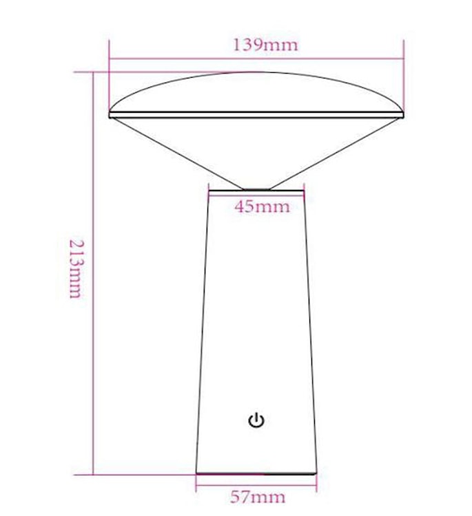 Lampa ogrodowa Jive LED biała  - zdjęcie 7