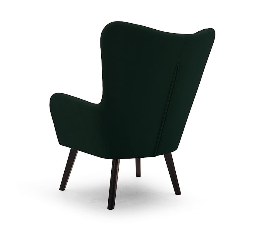 Fotel kubełkowy Lari  zielony velvet  - zdjęcie 3