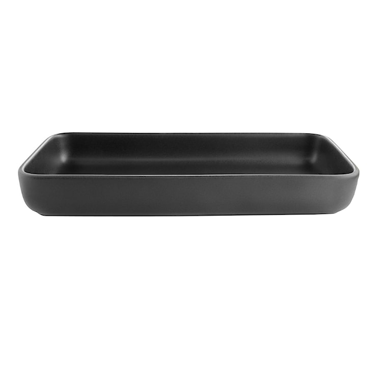Naczynie do serwowania Nordic Kitchen z kamionki czarne 24x12 cm