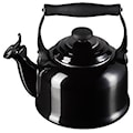 Le Creuset - Czajnik ze stali węglowej Traditional czarny  - zdjęcie 2