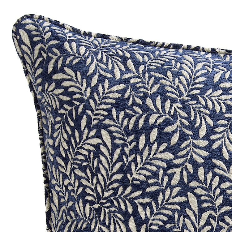 Poduszka dekoracyjna Fybbion 45x45 cm niebieski z wzorem  - zdjęcie 2