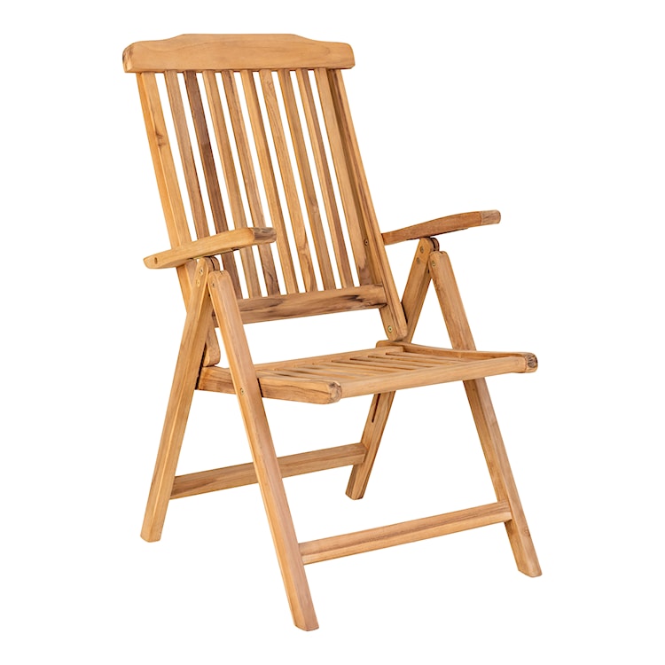 Krzesło ogrodowe Kerala z drewna tekowego  - zdjęcie 5