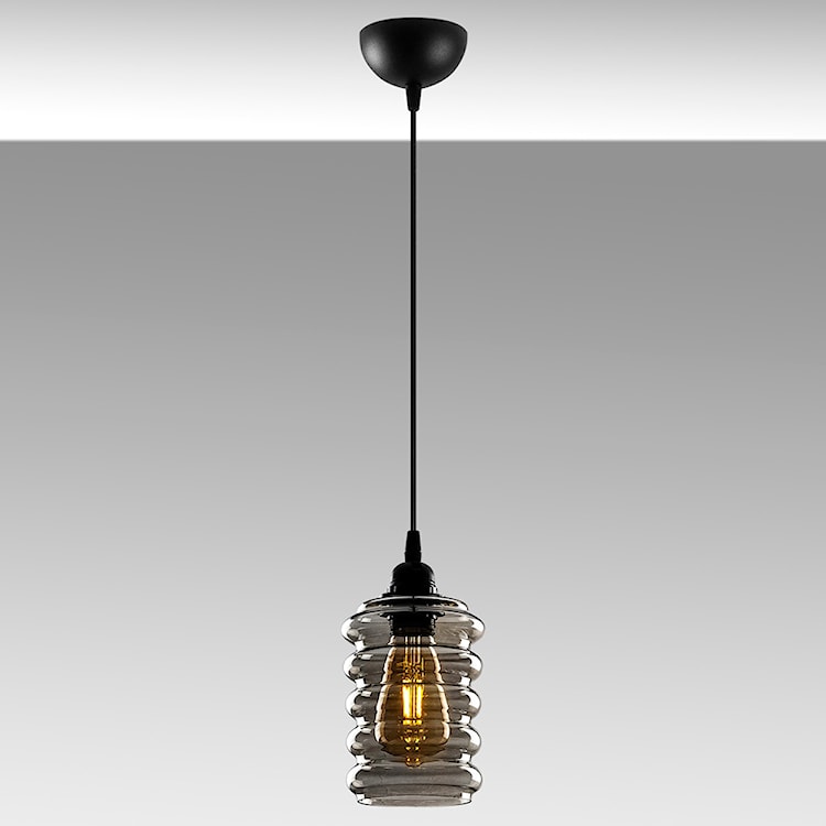Lampa sufitowa Communis szklana średnica 12 cm  - zdjęcie 9