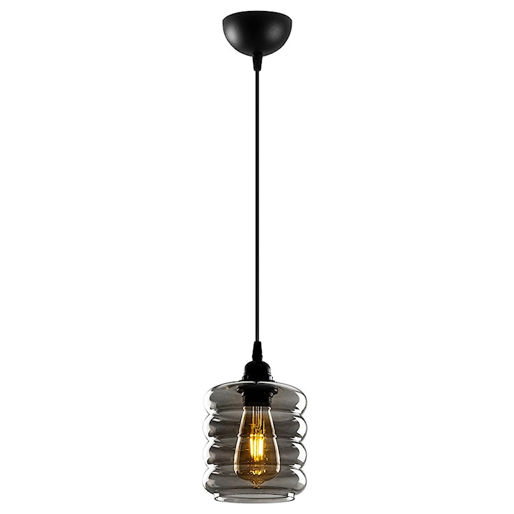 Lampa sufitowa Communis szklana średnica 14 cm  - zdjęcie 4