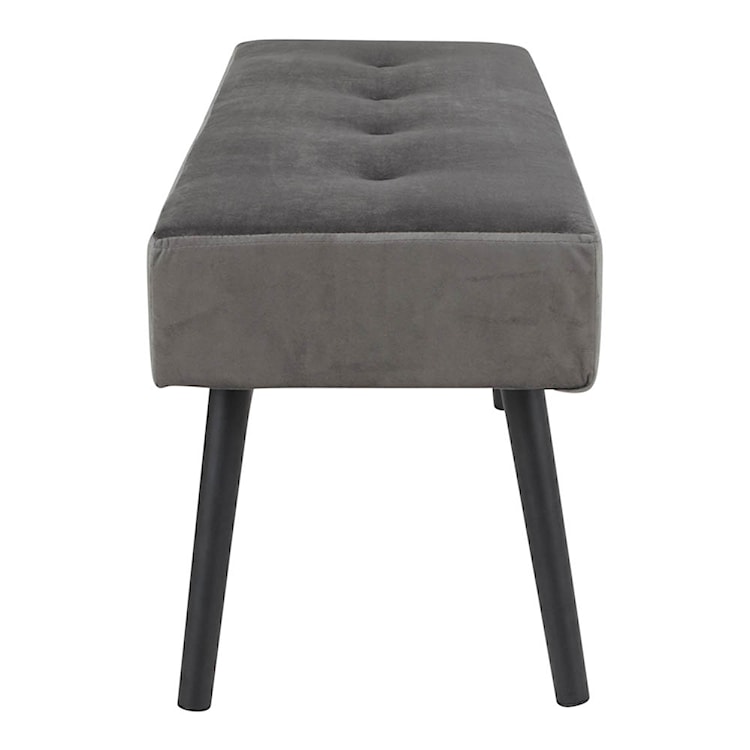 Ławka tapicerowana Belicer 100x35 cm szary velvet  - zdjęcie 3