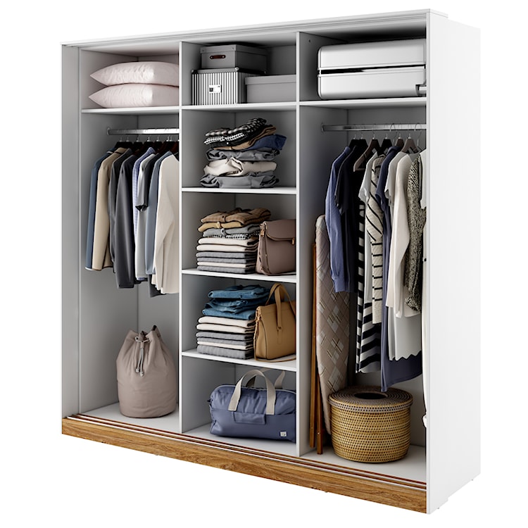 Szafa Dentro z lustrem 220cm  - zdjęcie 5