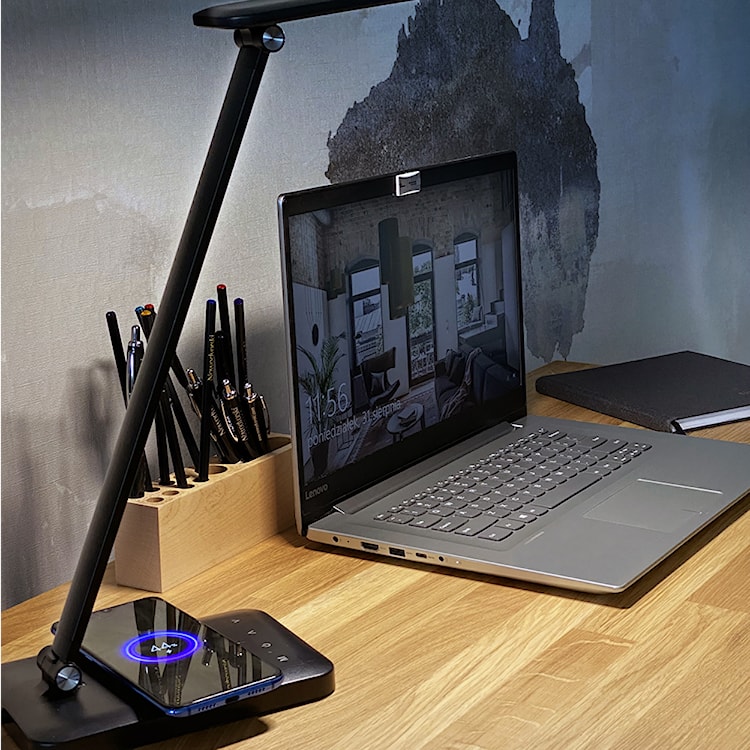 Lampka na biurko Style LED czarna 8404  - zdjęcie 6